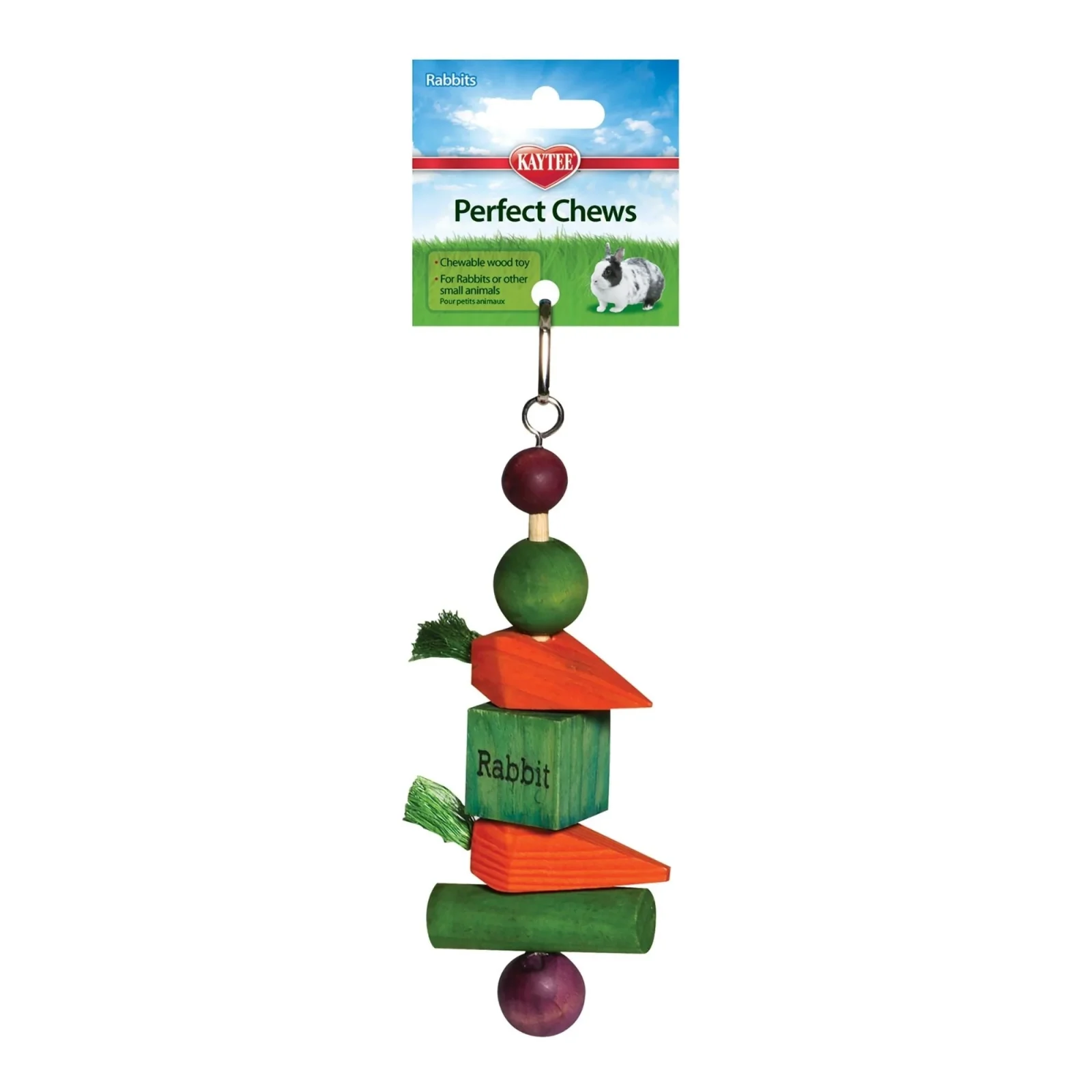 Kaytee Perfect Chews Rabbit Toy, 1 x 2.5 x 9.3 in