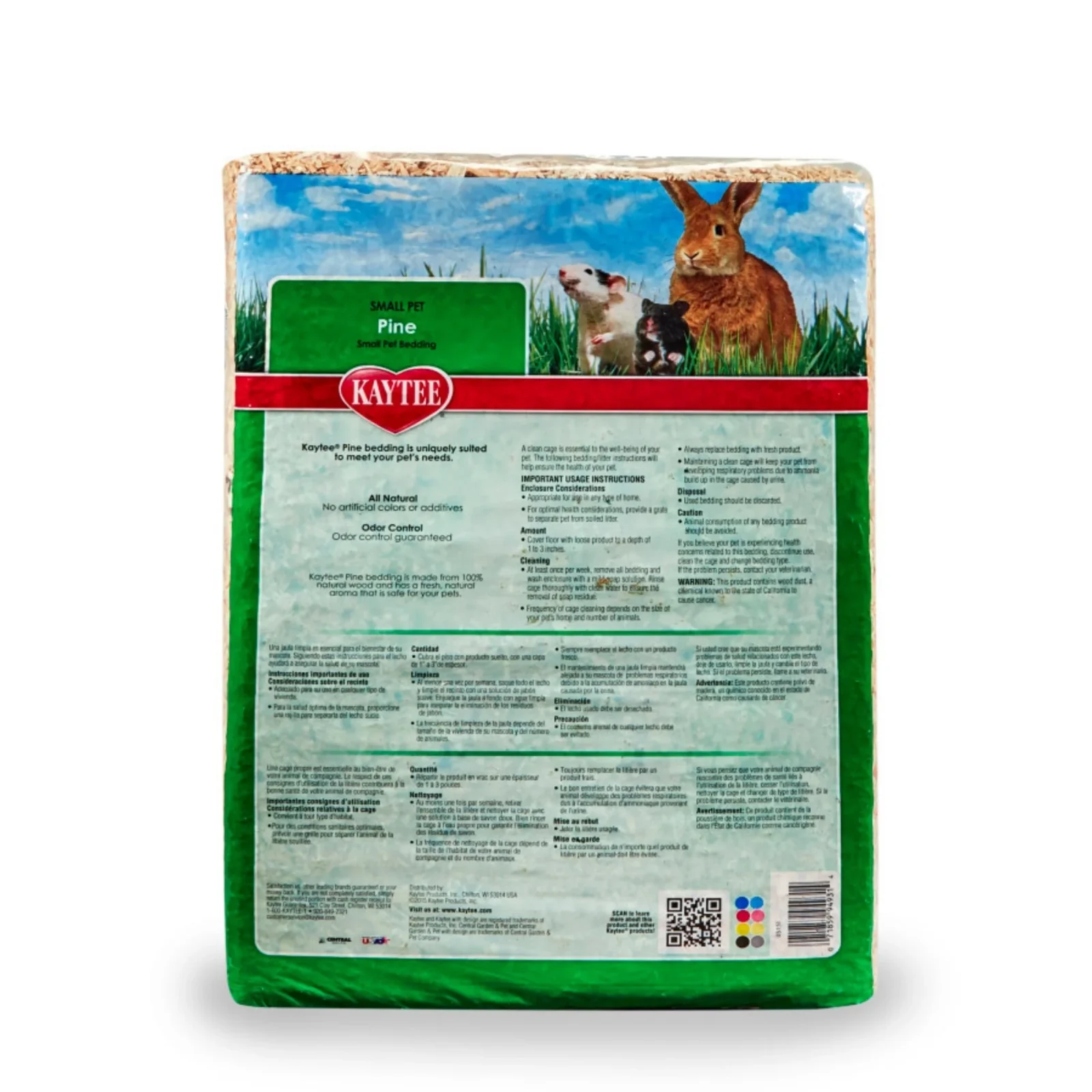 Kaytee Pine Bedding Litter 1ea/3200 cu in - Image 2