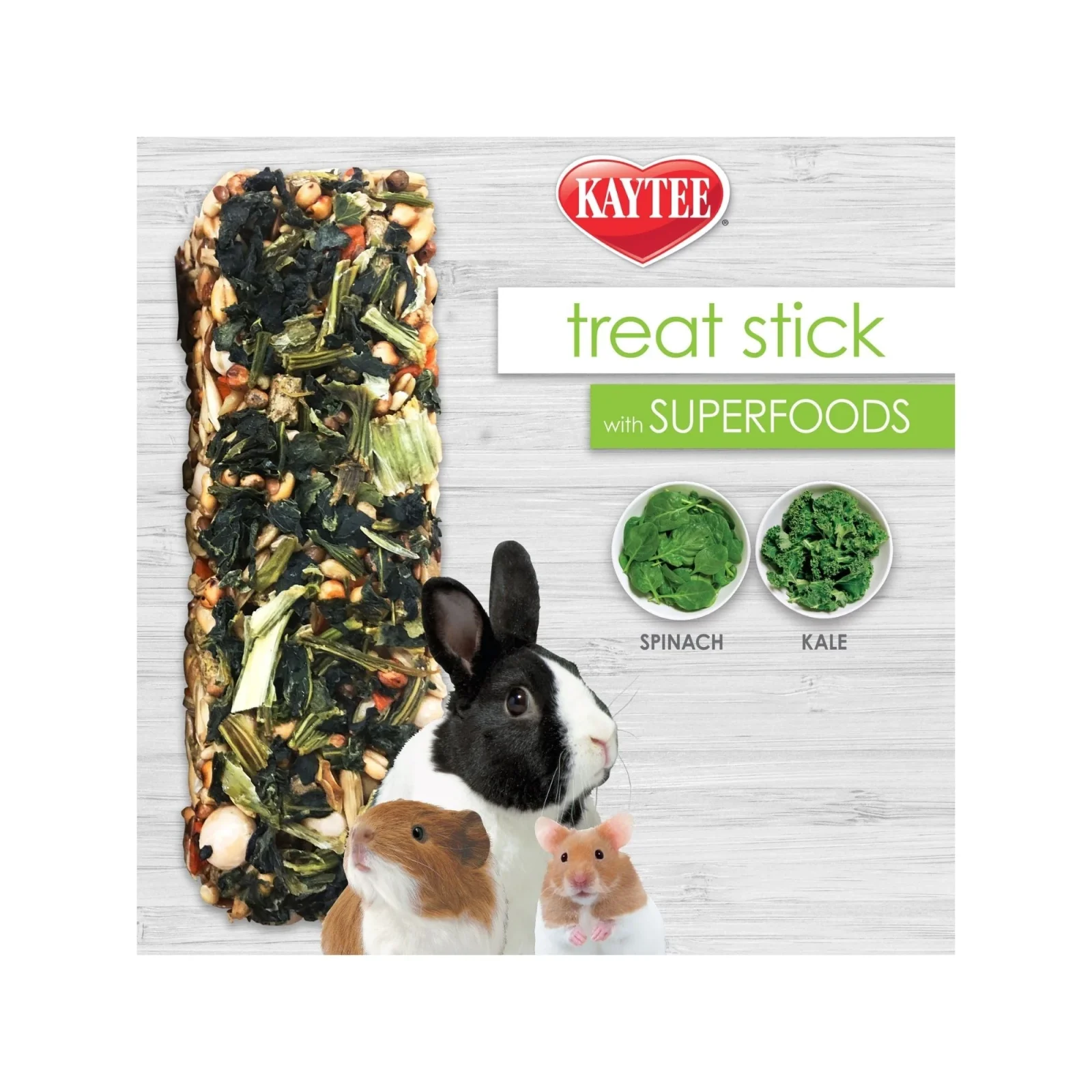 Kaytee Superfood Treat Stick, Spinach & Kale, 5.5 Oz - Image 2