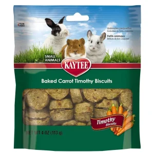 Kaytee Timothy Biscuits Baked Treat Carrot 1ea/4 oz