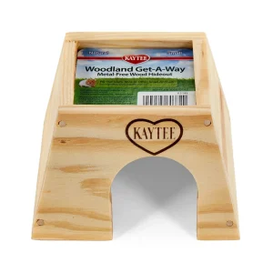 Kaytee Woodland Get-A-Way, Brown, Small