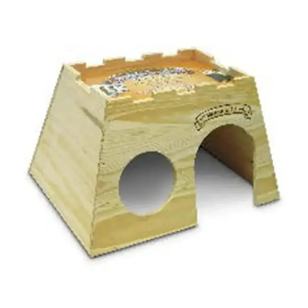 Kaytee® Woodland Get-A-Way Home for Small Animal Wooden Color