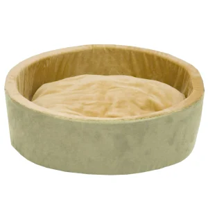 K&H Pet Products Thermo-Kitty Orthopedic Heated Cat Bed, Sage Green, 16L x 16W, 20L x 20W