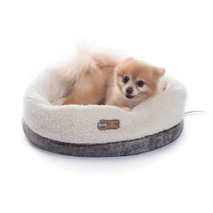 K&H Pet Products Thermo-Snuggle Cup Bomber Bed