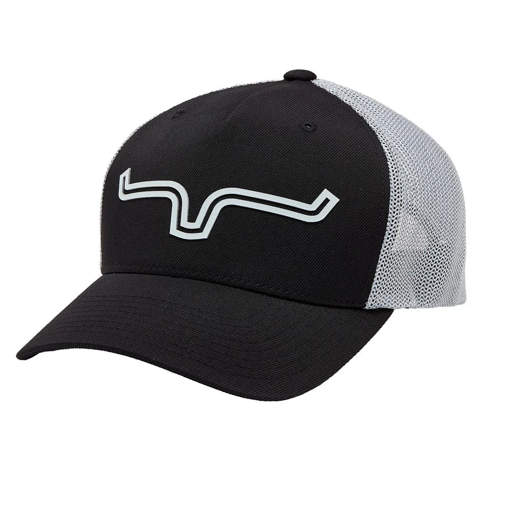 Kimes Ranch Men's 110 Double Trac Black Cap - Image 2