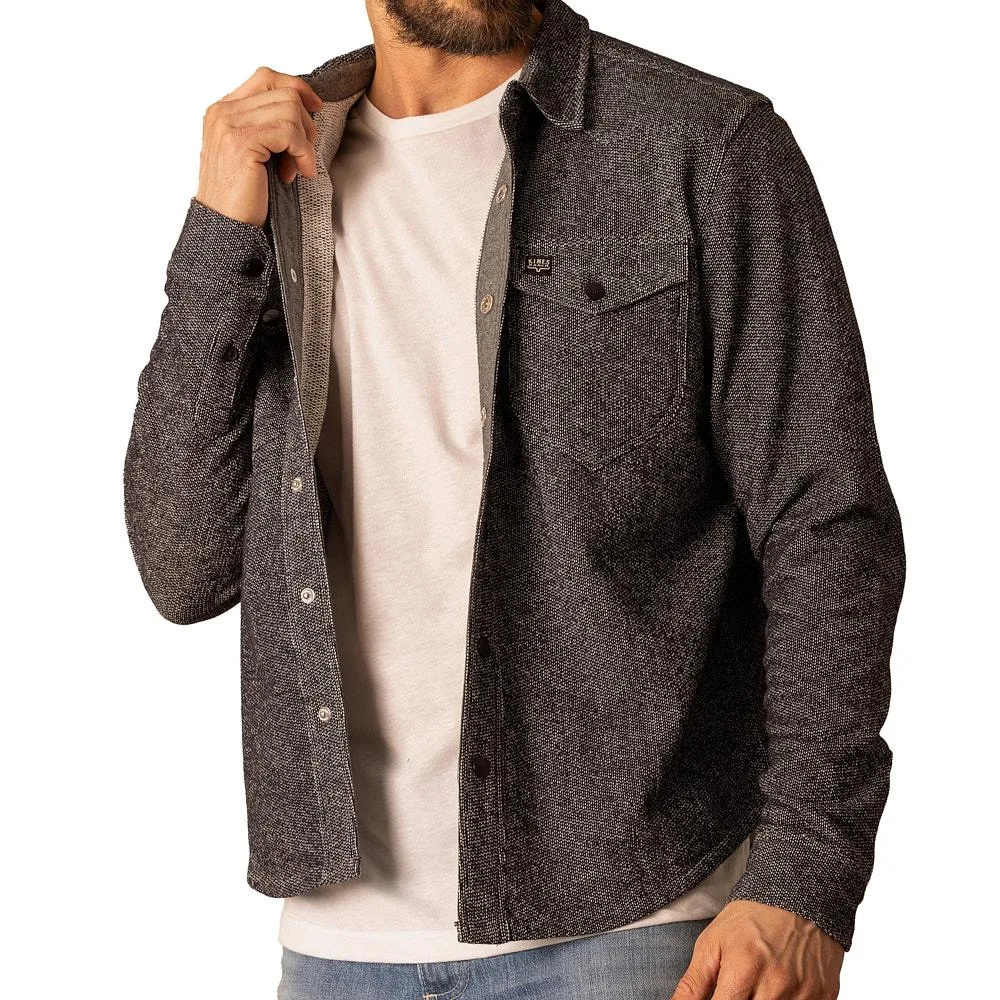Kimes Ranch Men's Coloma Black Shacket