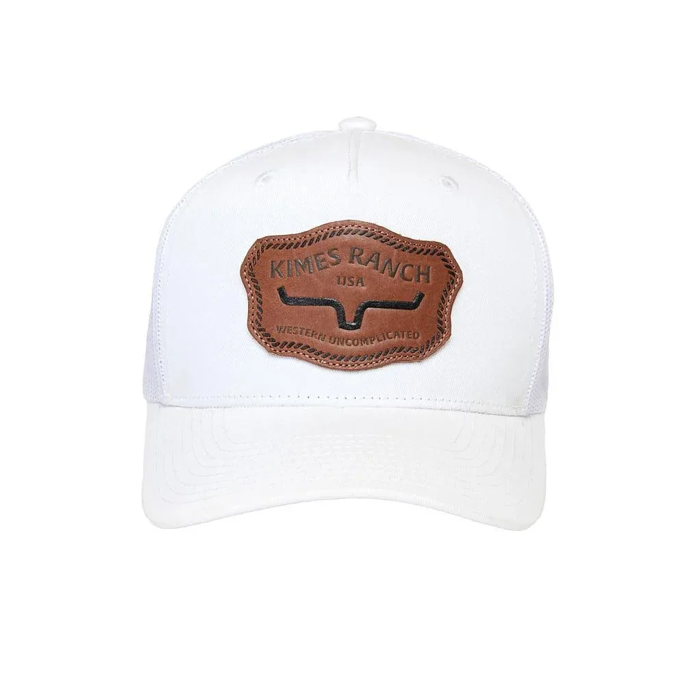 Kimes Ranch Men's White Hawkins Cap