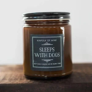 KINFOLK OF MINE | Soy Wax Candle in Sleep with Dogs