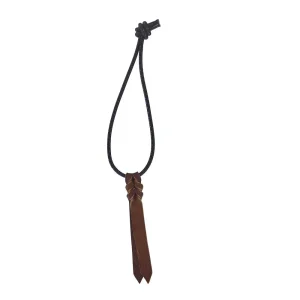 Kk Leathers Black Blue Pinstripe Rope Bungee Strap