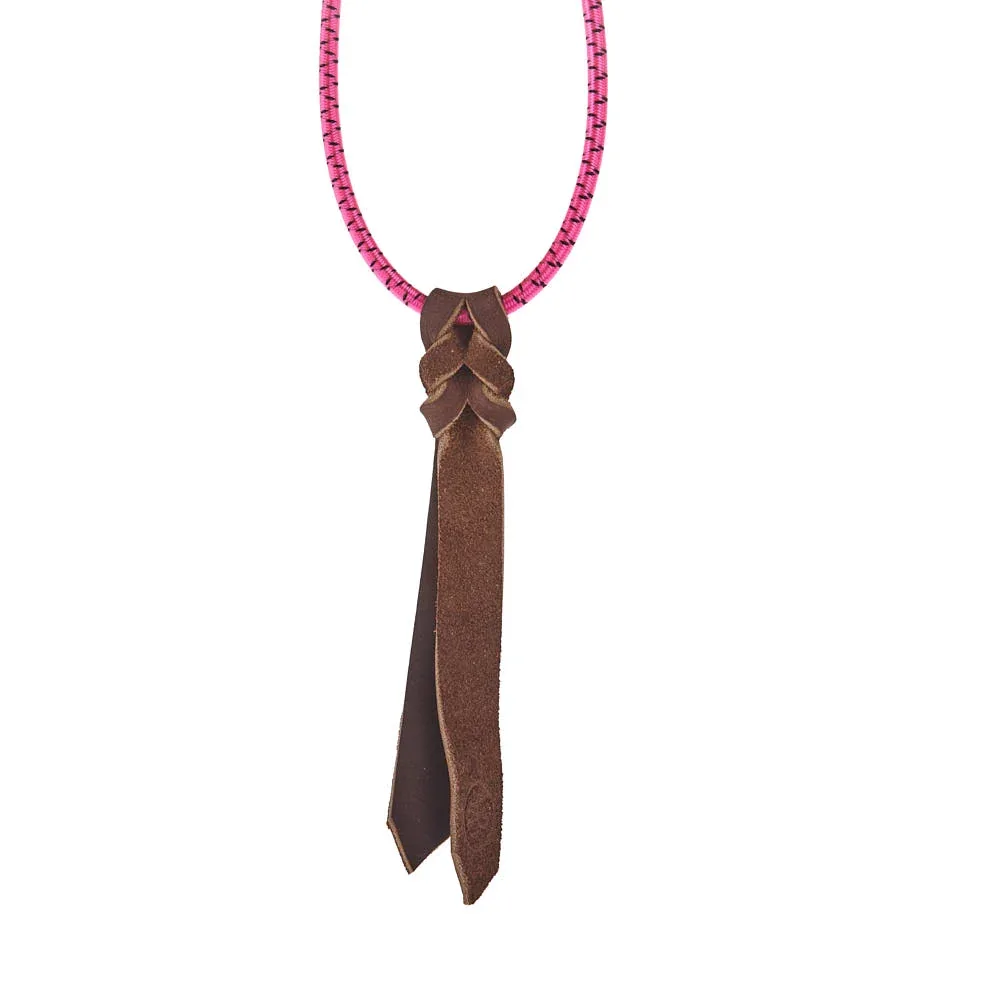 Kk Leathers Neon Pink Pinstripe Rope Bungee Strap - Image 2