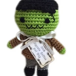KNIT KNACKS | Franky the Monster Organic Knit Toy