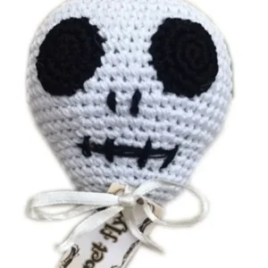 KNIT KNACKS | Skully the Skull Organic Knit Toy