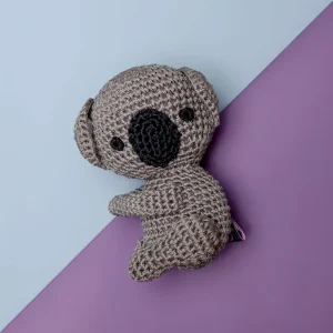 Koala Cotton Knit Dog Toy
