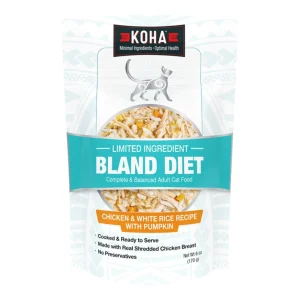Koha Cat Bland Diet Chicken & Rice, 6 oz each, Case of 12