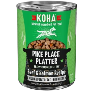 Koha Dog Grain Free Pike Place Stew 12.7oz. (Case of 12)