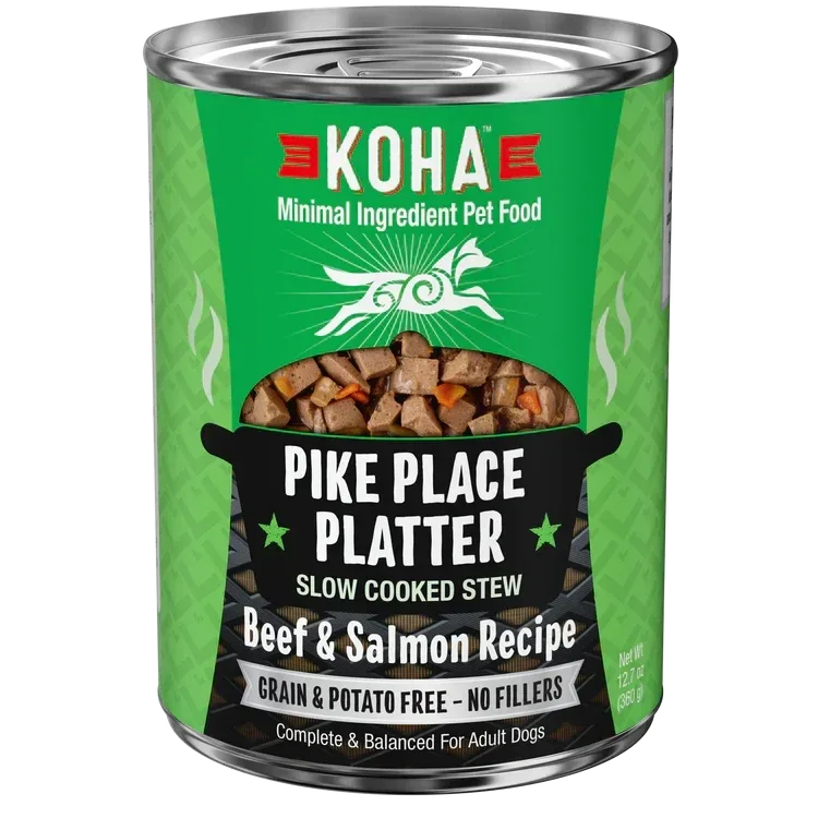 Koha Dog Grain Free Pike Place Stew 12.7oz. (Case of 12)