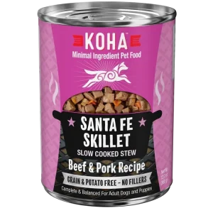 Koha Dog Grain Free Santa Fe Stew 12.7oz. (Case of 12)