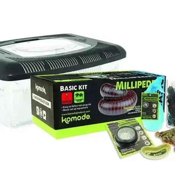 Komodo Basic Millipede Kit Terrariums for Reptiles