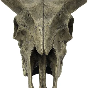 Komodo Deer Skull Reptile Hideout Gray 1ea/One Size