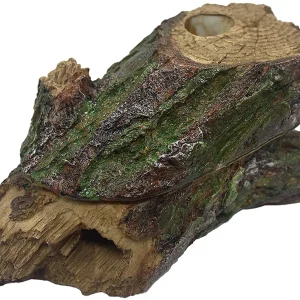 Komodo Forest Den Reptile Hideout Brown, Green 1ea/One Size