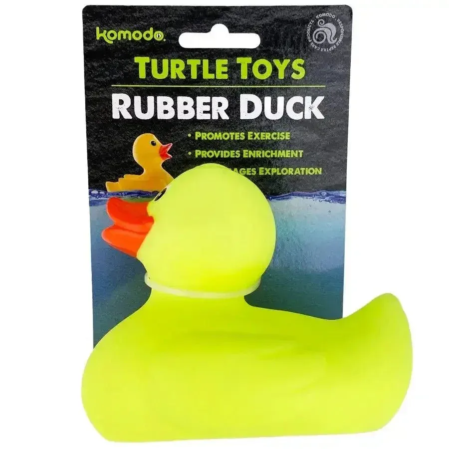 Komodo Rubber Duck Turtle Toys Assorted, 2 in