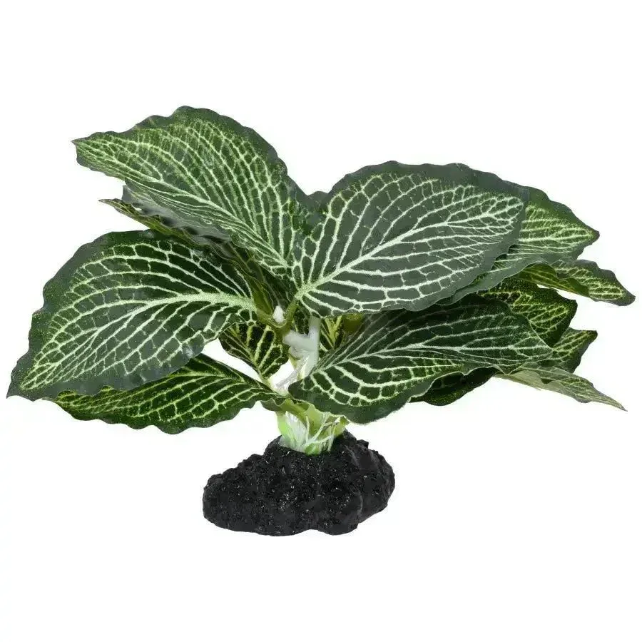 Komodo Standing Vein Fake Plants for Reptiles 4 in
