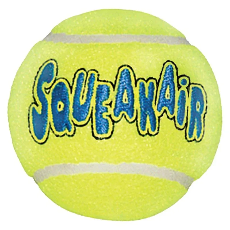 KONG Air KONG Medium Squeaker Tennis Ball 12-Pack