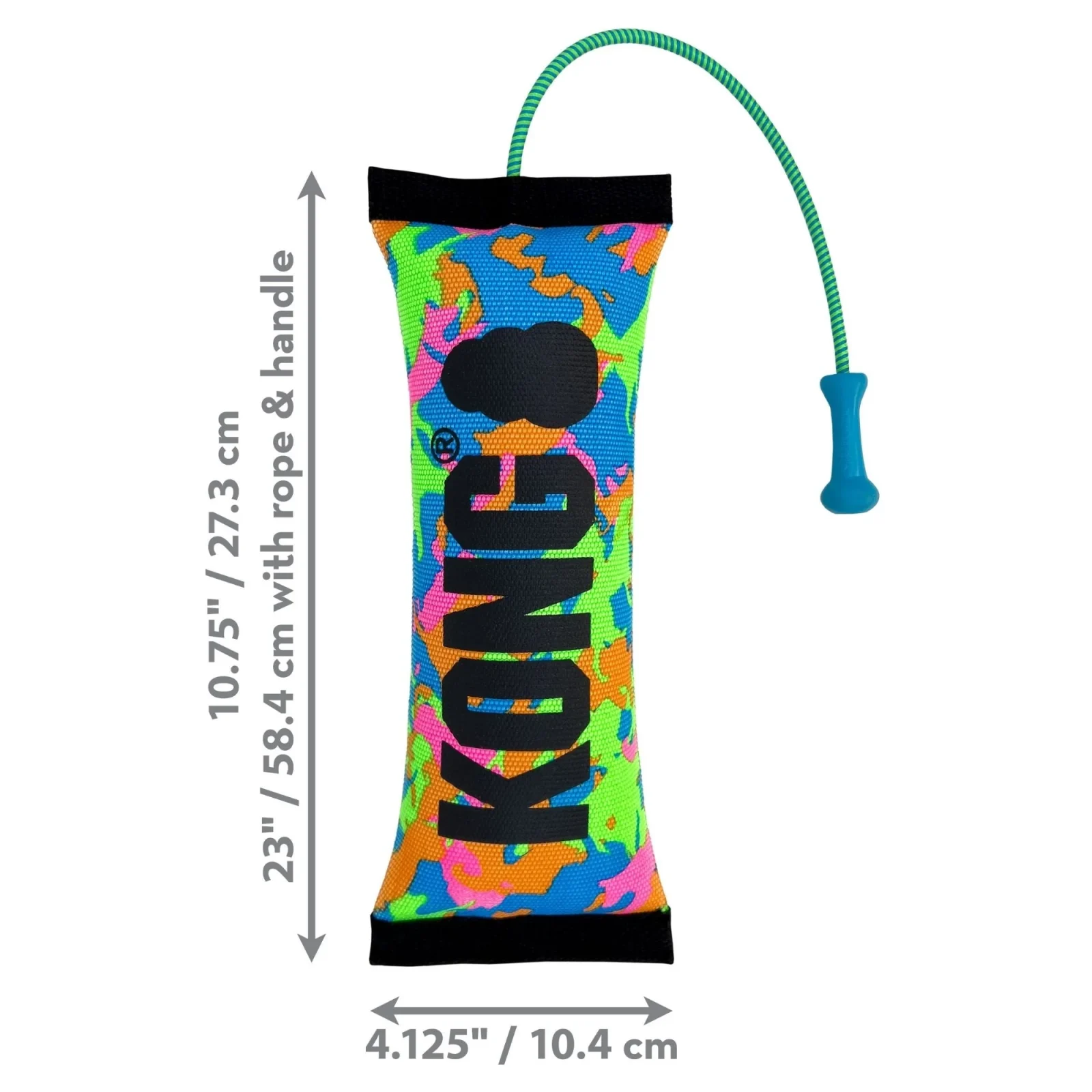 KONG Bunji High Viz Bumper Dog Toy, Assorted, Medium - Image 2
