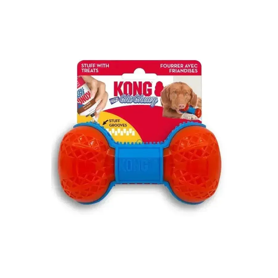 KONG ChiChewy Zippz Bone Dog Toy