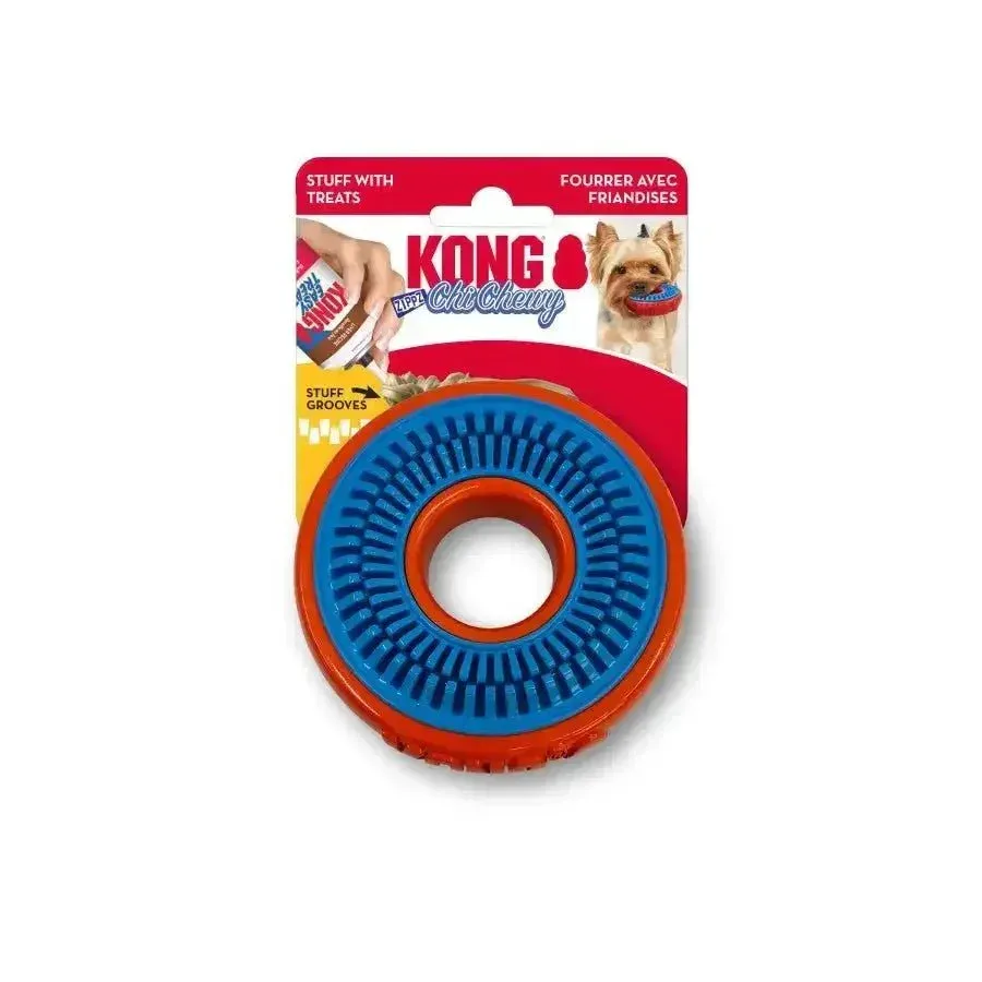 KONG ChiChewy Zippz Ring Dog Toy