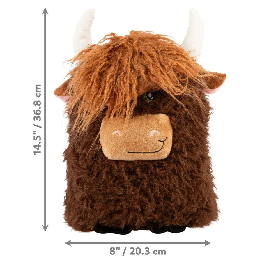 KONG Comfort Highland Cow Dog Toy Assorted X-Large - Image 2