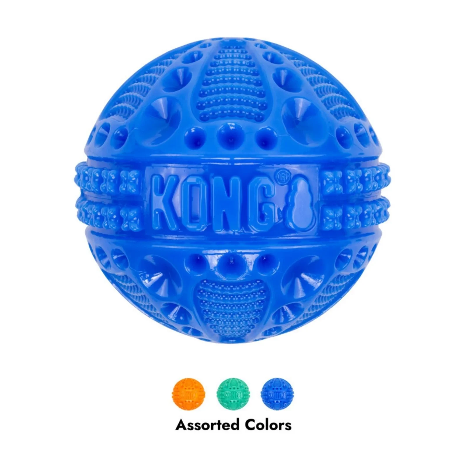 KONG Corestrength Ball Dog Toy Assorted Medium/Large - Image 2