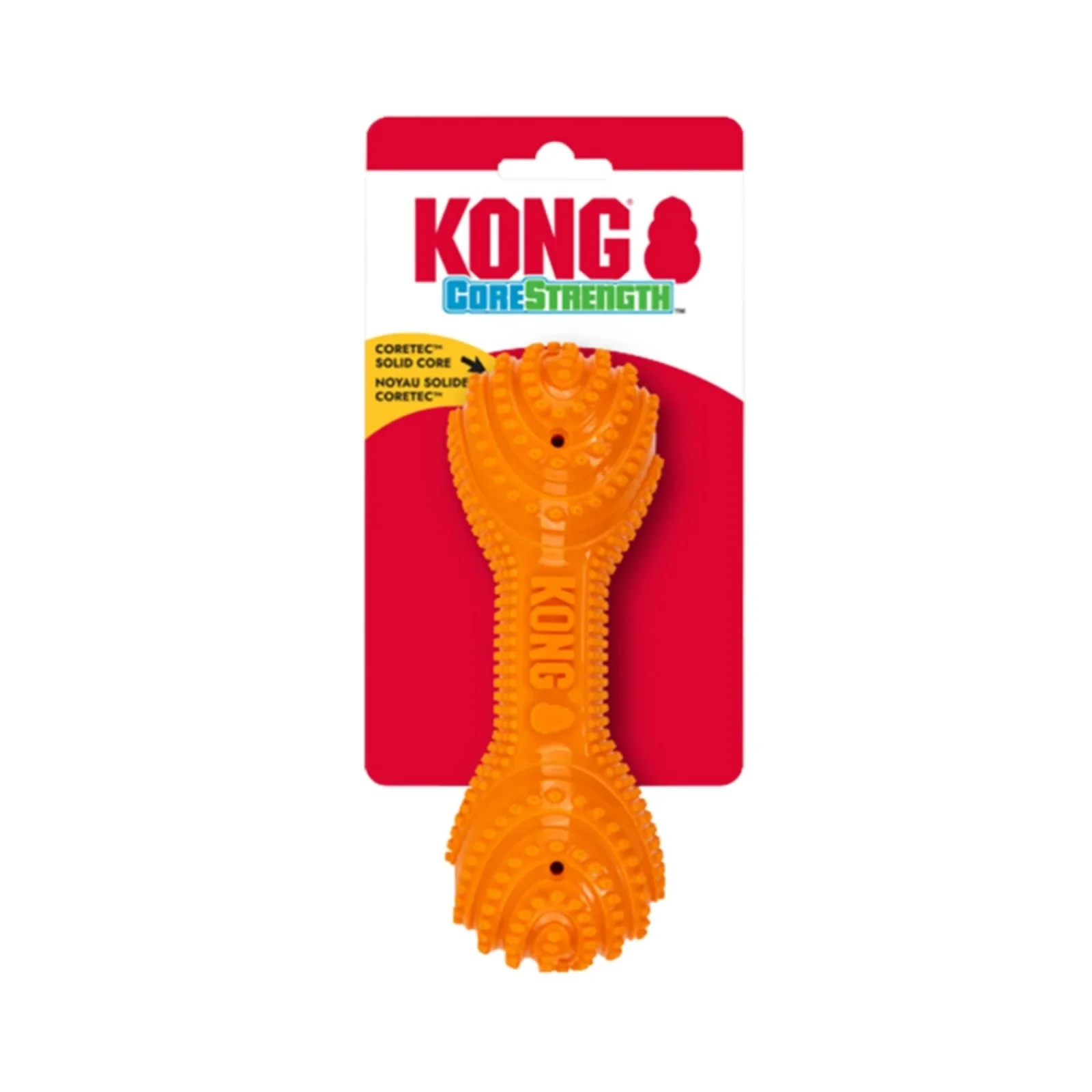 KONG Corestrength Dumbbell Dog Toy Assorted Medium/Large