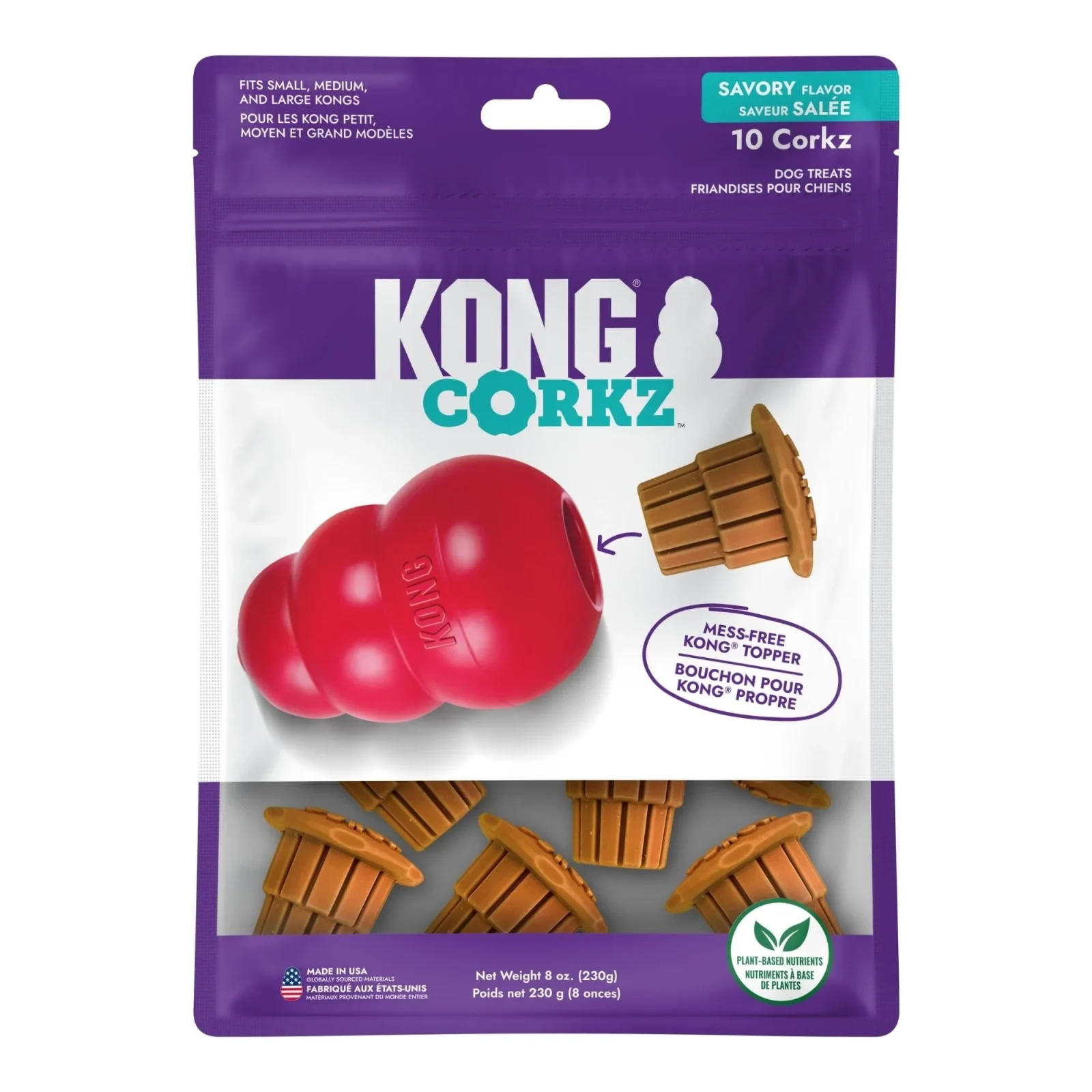 KONG Corkz Dog Treats 8oz