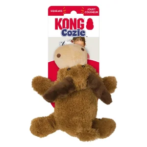 KONG Cozie Plush Dog Toy Marvin Moose Small