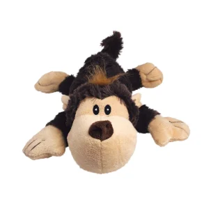 KONG® Cozie Spunky Monkey Plush Squeaker Dog Toy