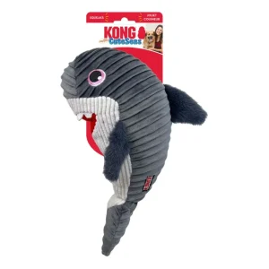 KONG Cuteseas Rufflez Dog Toy Shark Medium/Large