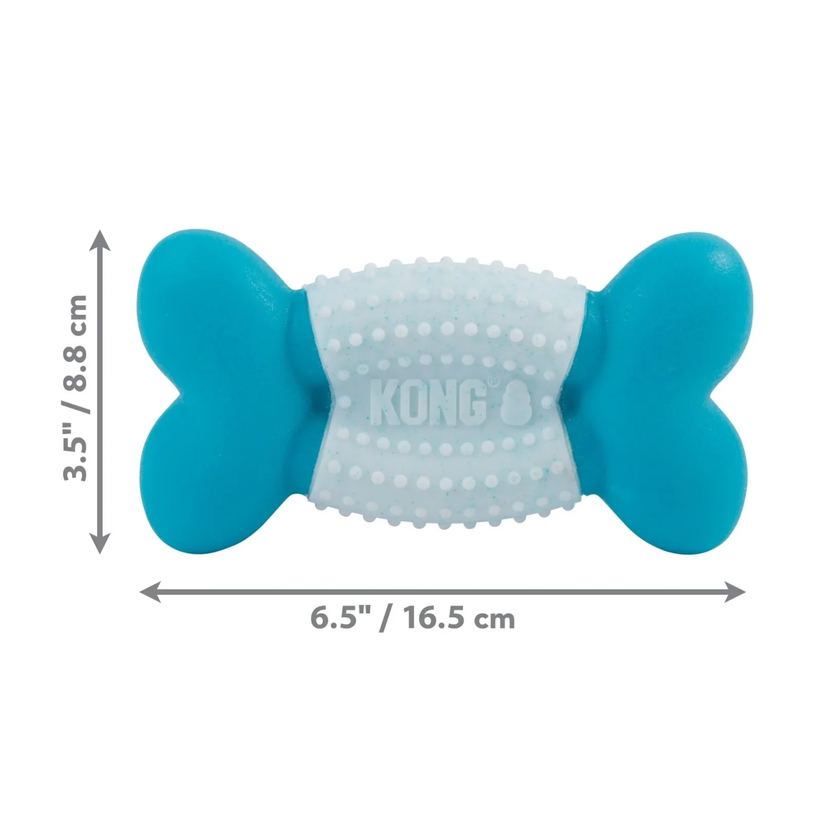 KONG Duets Dental Bone Dog Toy, Medium/Large - Image 2