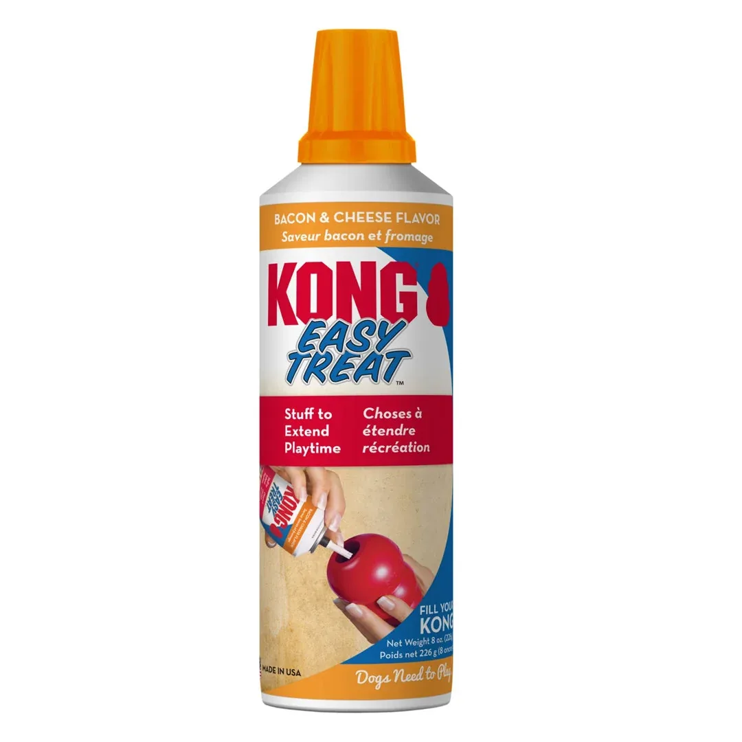 KONG Easy Treat Paste Dog Treat Bacon and Cheese 8oz - Image 2