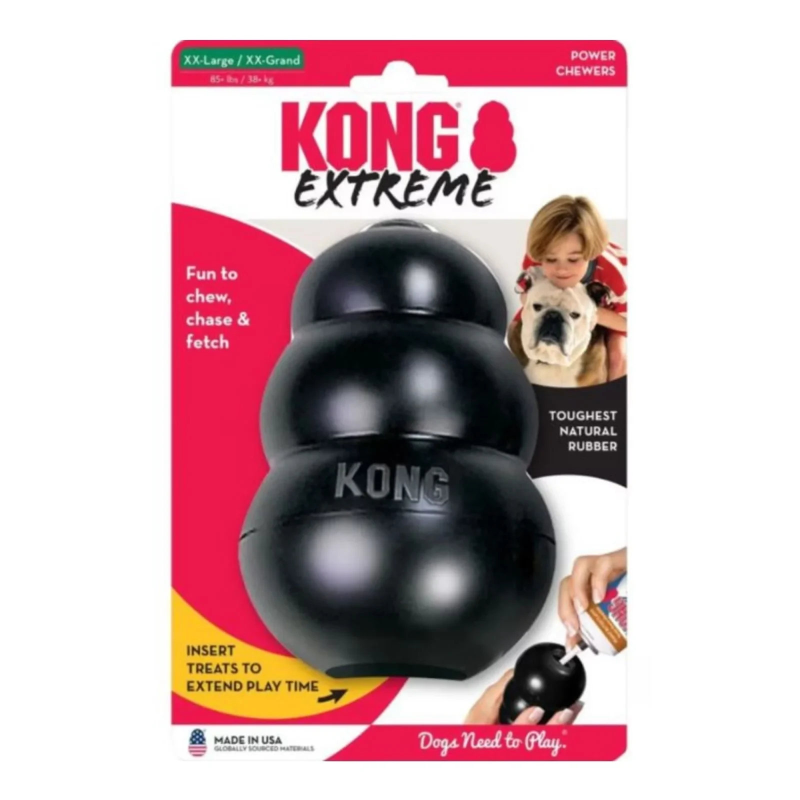 KONG Extreme Dog Toy Black XX-Large