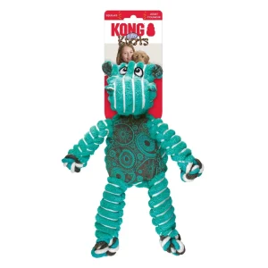 KONG Floppy Knot Dog Toy Hippo Medium/Large