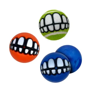 KONG Grinz Variety Ball Dog Toy 3-Pack