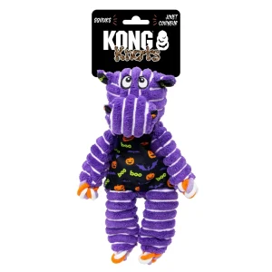 KONG Halloween Knots Hippo Dog Toy Purple Small/Medium