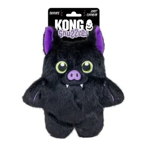 KONG Halloween Snuzzles Bat and Bear Dog Toy Assorted Medium
