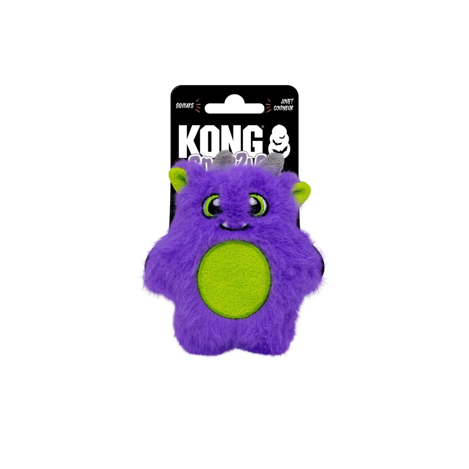 KONG Halloween Snuzzles Monster and Pumpkin Dog Toy Assorted X-Small