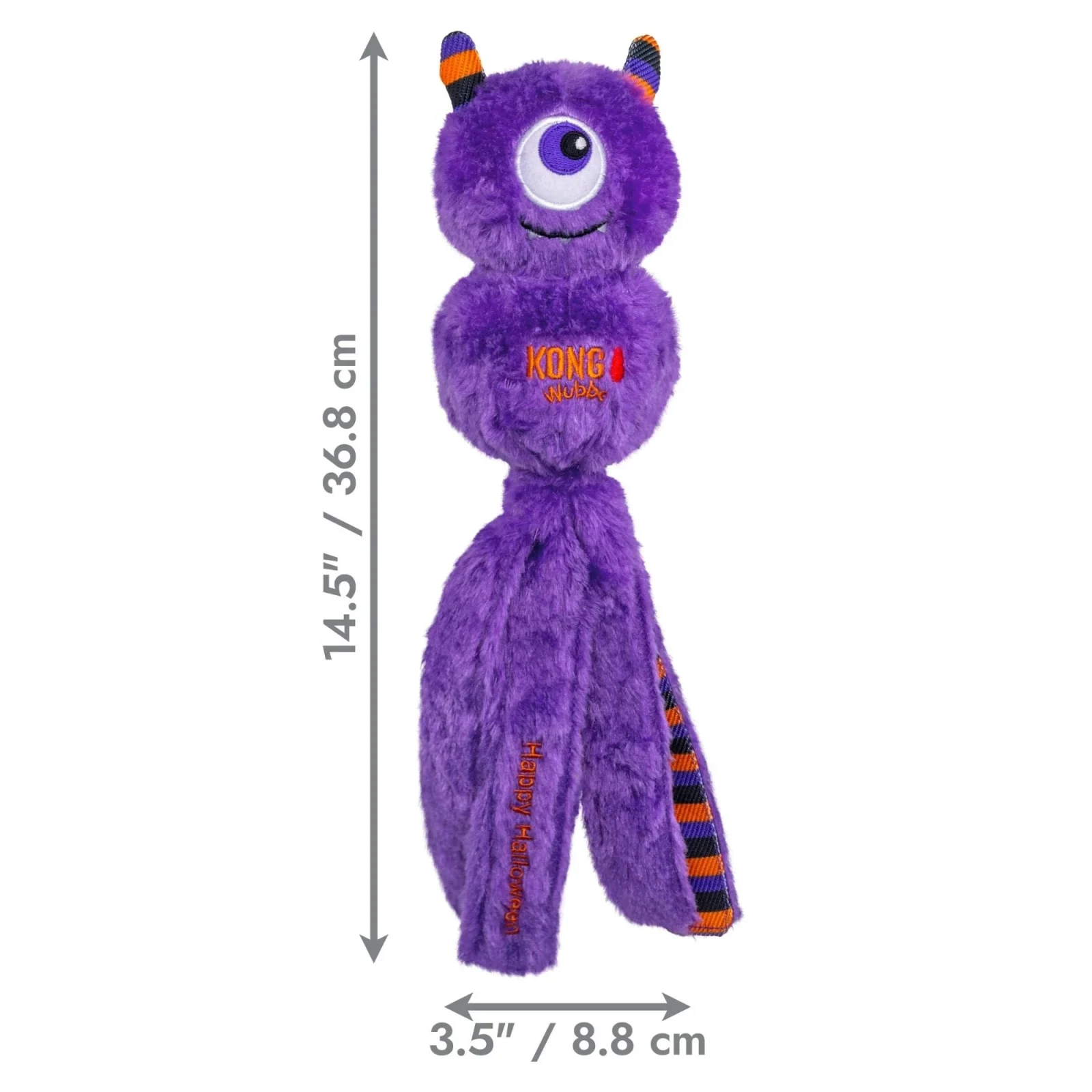 KONG Halloween Wubba Monster Dog Toy Purple Large - Image 2