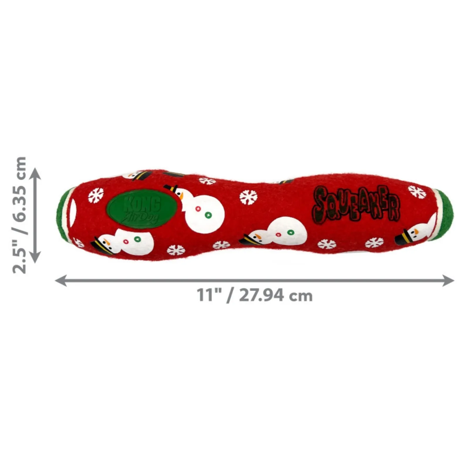 KONG Holiday AirDogs Stick Squeaker Dog Toy Large - Image 2