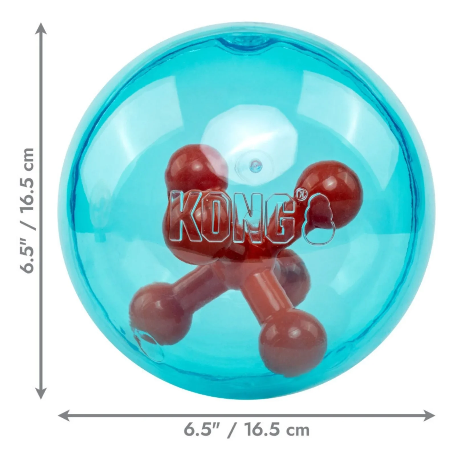 KONG Jumbler Jack Ball Dog Toy Assorted Medium/Large - Image 2