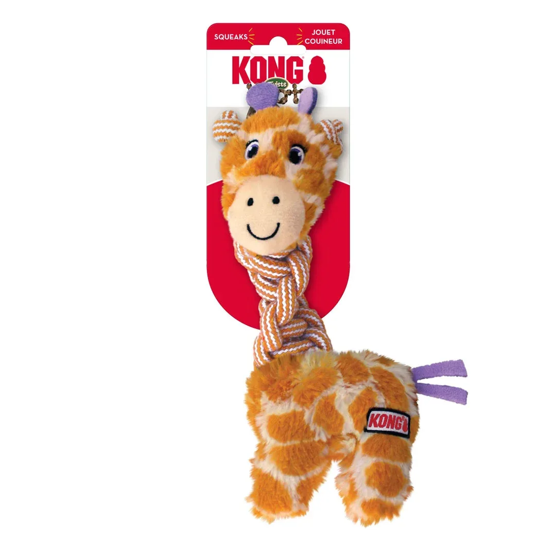 KONG Knots Twists Dog Toy Assorted Characters Small/Medium - Image 2