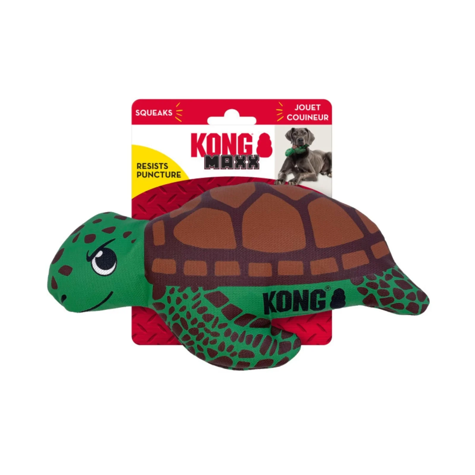 KONG Maxx Turtle Dog Toy Medium